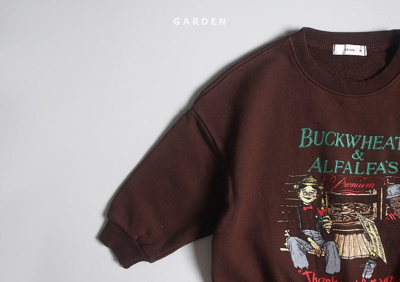 GARDEN - Korean Children Fashion - #Kfashion4kids - Vintage Print Sweatshirt - 10