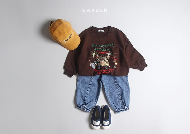 GARDEN - Korean Children Fashion - #Kfashion4kids - Vintage Print Sweatshirt - 3