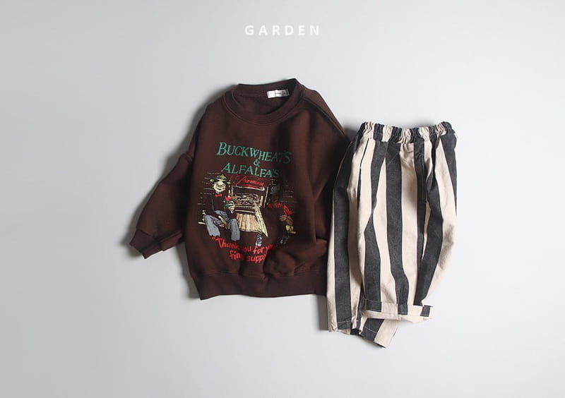 GARDEN - Korean Children Fashion - #Kfashion4kids - Vintage Print Sweatshirt - 4