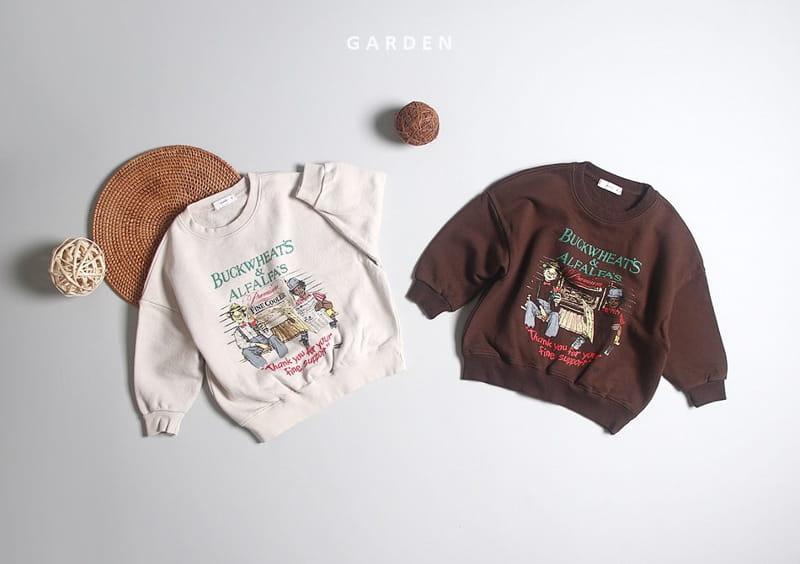 GARDEN - Korean Children Fashion - #Kfashion4kids - Vintage Print Sweatshirt - 5