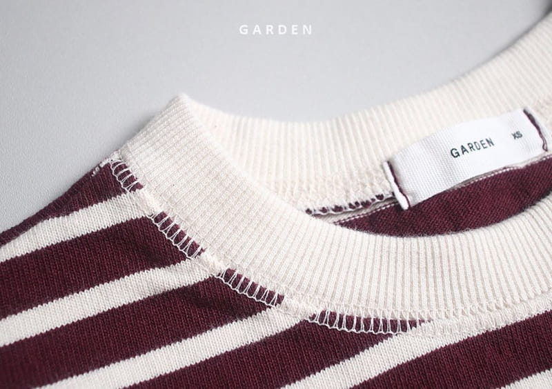 GARDEN - Korean Children Fashion - #Kfashion4kids - Stitch Stripe & Solid Tee - 9
