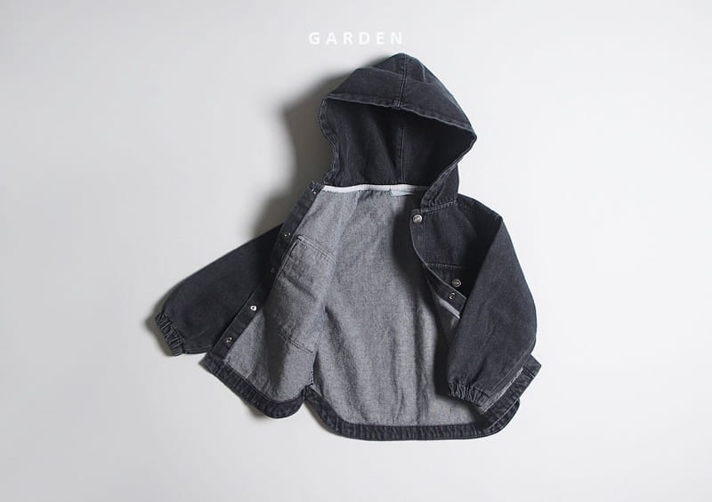 GARDEN - Korean Children Fashion - #Kfashion4kids - Hood Denim Shirt - 12