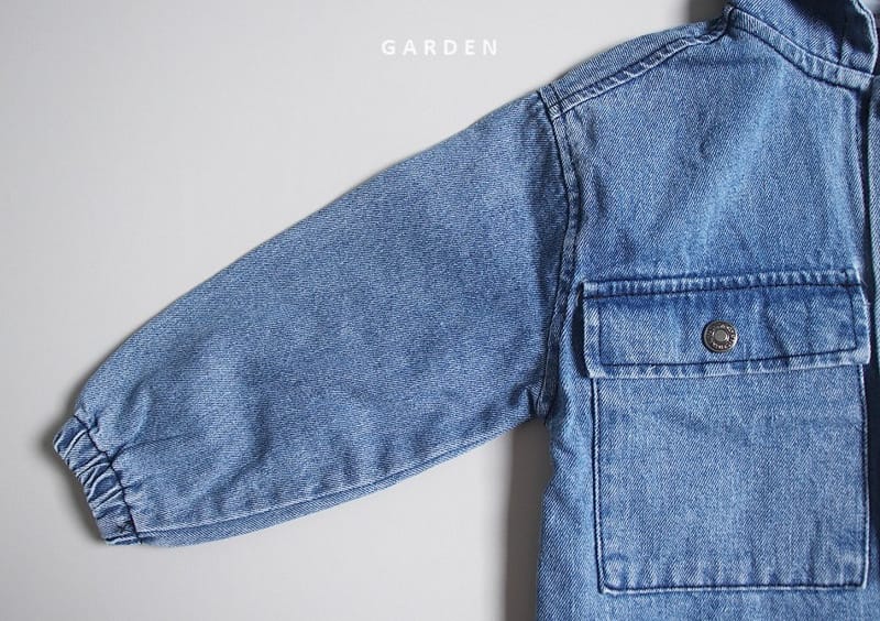 GARDEN - Korean Children Fashion - #Kfashion4kids - Hood Denim Shirt - 6