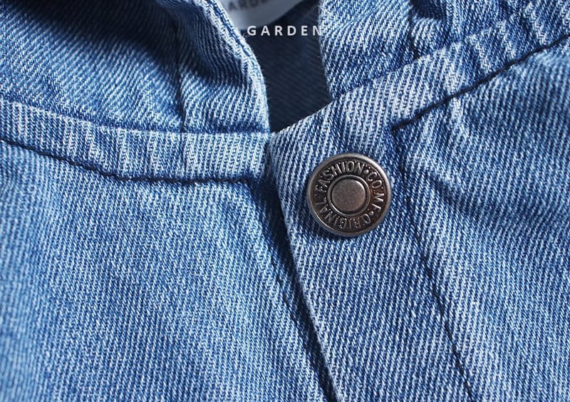 GARDEN - Korean Children Fashion - #Kfashion4kids - Hood Denim Shirt - 7