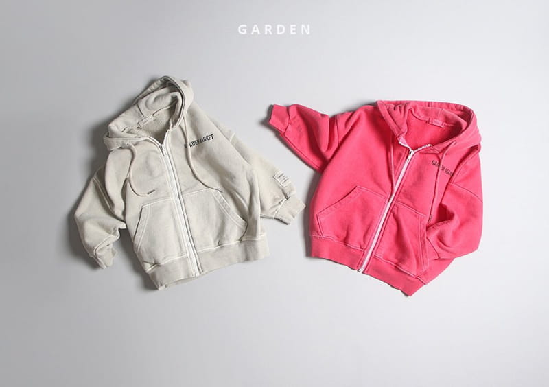 GARDEN - Korean Children Fashion - #Kfashion4kids - Pigment Hood Zip-up Jacket - 3