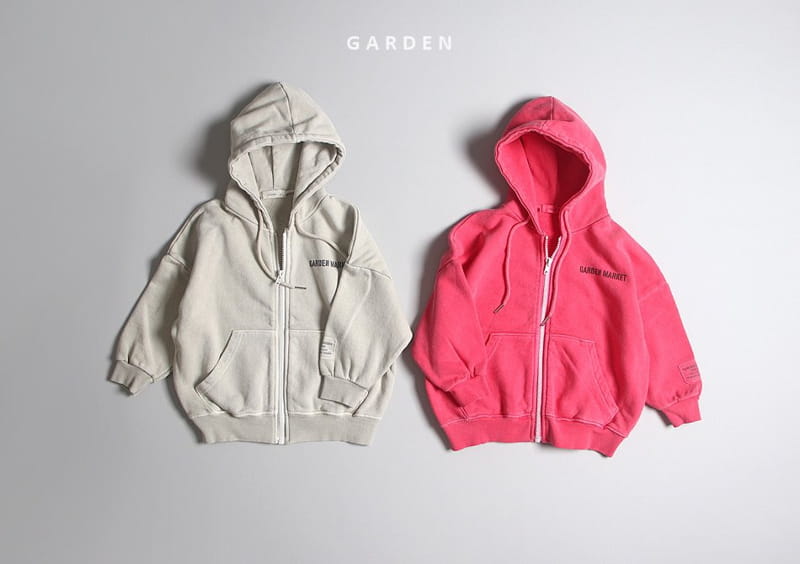 GARDEN - Korean Children Fashion - #Kfashion4kids - Pigment Hood Zip-up Jacket - 4