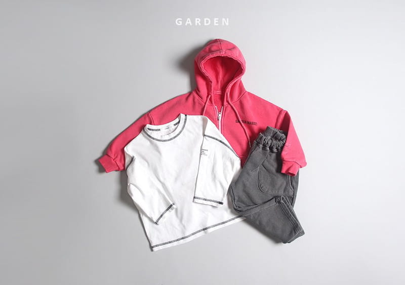 GARDEN - Korean Children Fashion - #Kfashion4kids - Pigment Hood Zip-up Jacket - 5