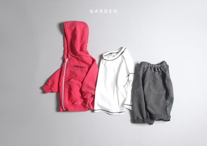 GARDEN - Korean Children Fashion - #Kfashion4kids - Pigment Hood Zip-up Jacket - 6