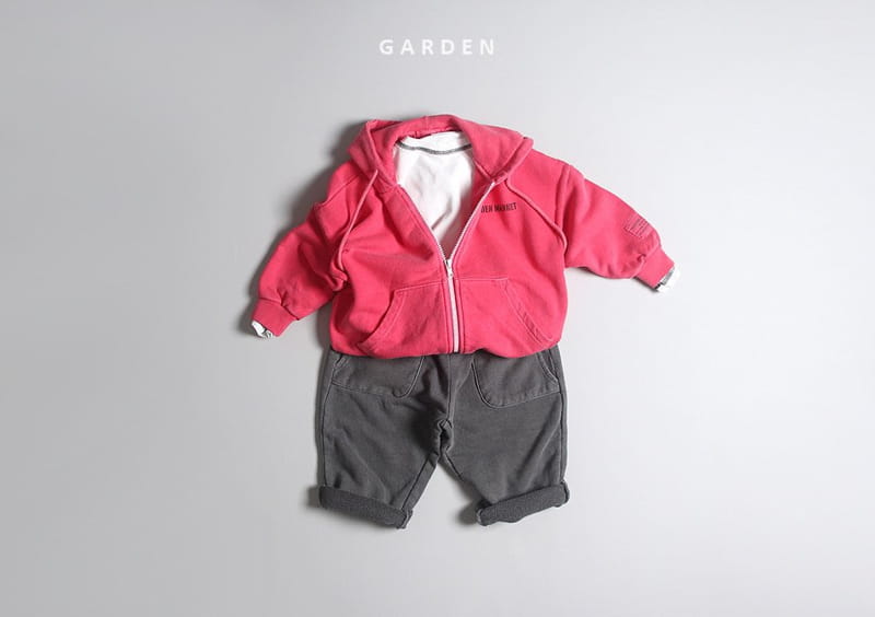 GARDEN - Korean Children Fashion - #Kfashion4kids - Pigment Hood Zip-up Jacket - 8