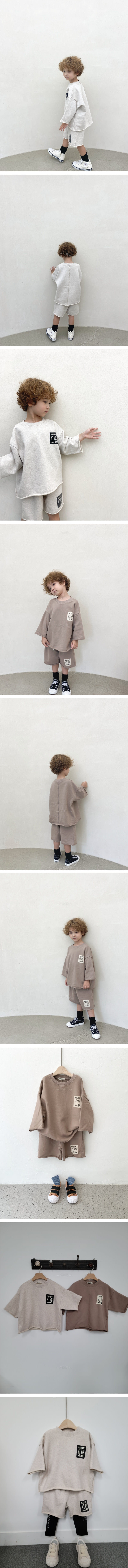 GREEN TOMATO - Korean Children Fashion - #Kfashion4kids - Bacon Cutting Tee