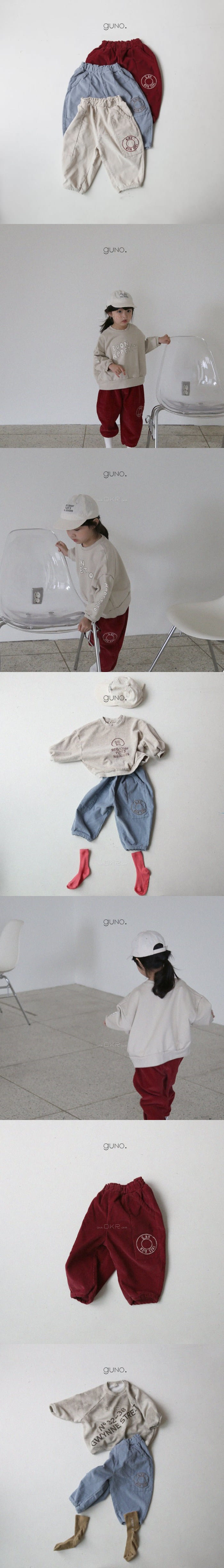 GUNO - Korean Children Fashion - #Kfashion4kids - Small Corduroy Pants