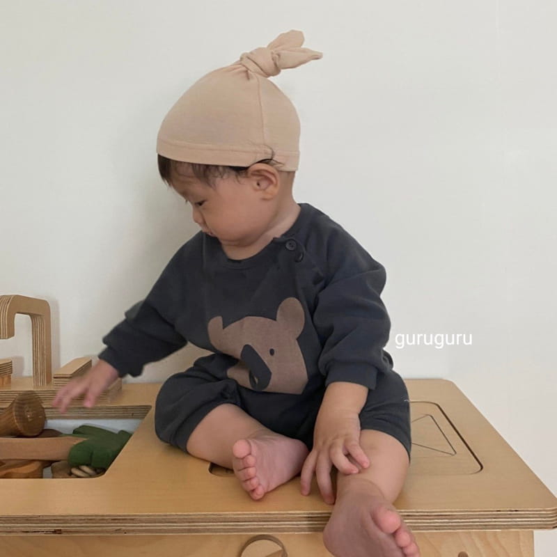GURU GURU - Korean Children Fashion - #Kfashion4kids - Bear Romper
