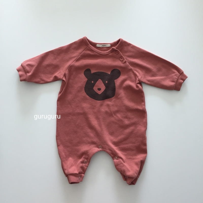 GURU GURU - Korean Children Fashion - #Kfashion4kids - Bear Romper - 12