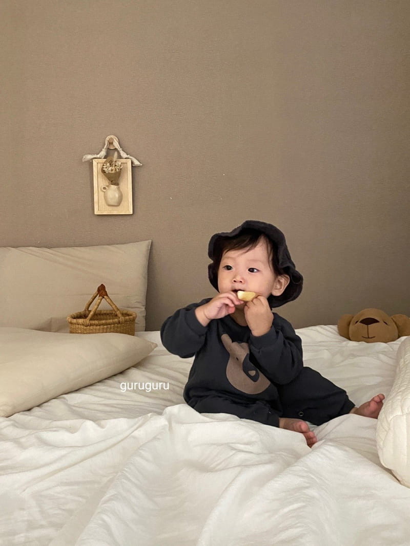 GURU GURU - Korean Children Fashion - #Kfashion4kids - Bear Romper - 5