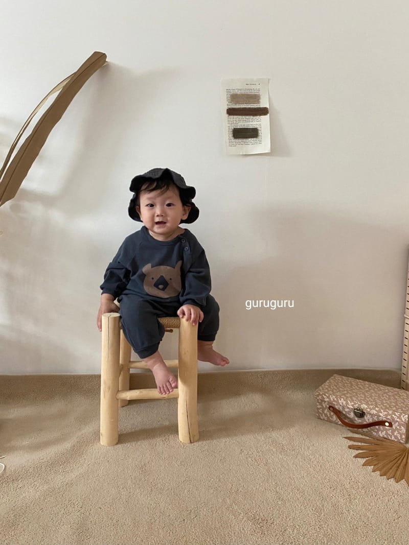 GURU GURU - Korean Children Fashion - #Kfashion4kids - Bear Romper - 7