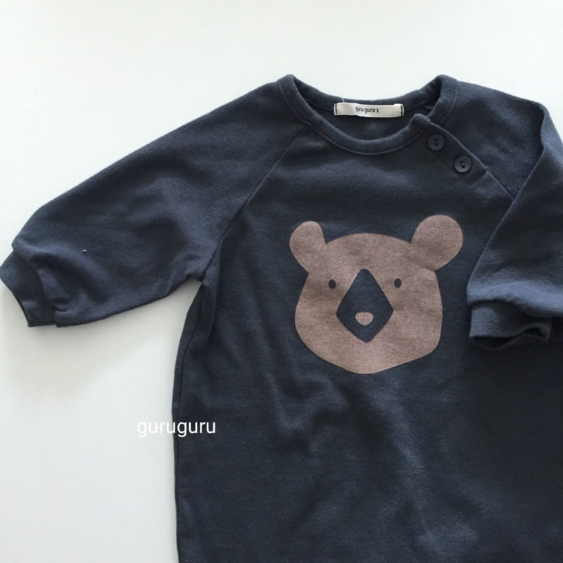 GURU GURU - Korean Children Fashion - #Kfashion4kids - Bear Romper - 9