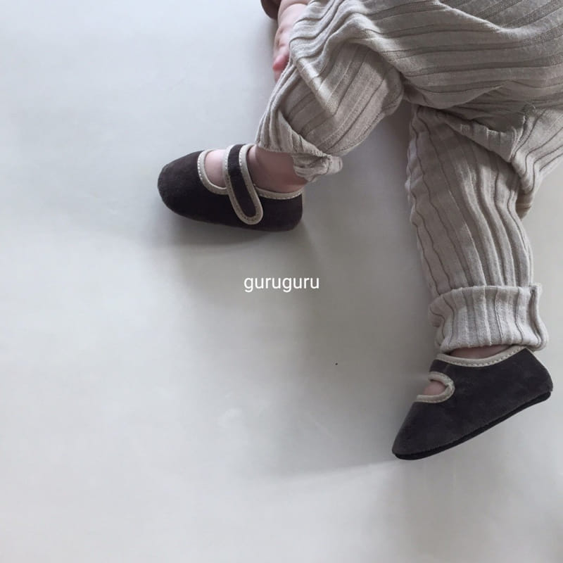 GURU GURU - Korean Children Fashion - #Kfashion4kids - Velvet Baby Shoes - 12