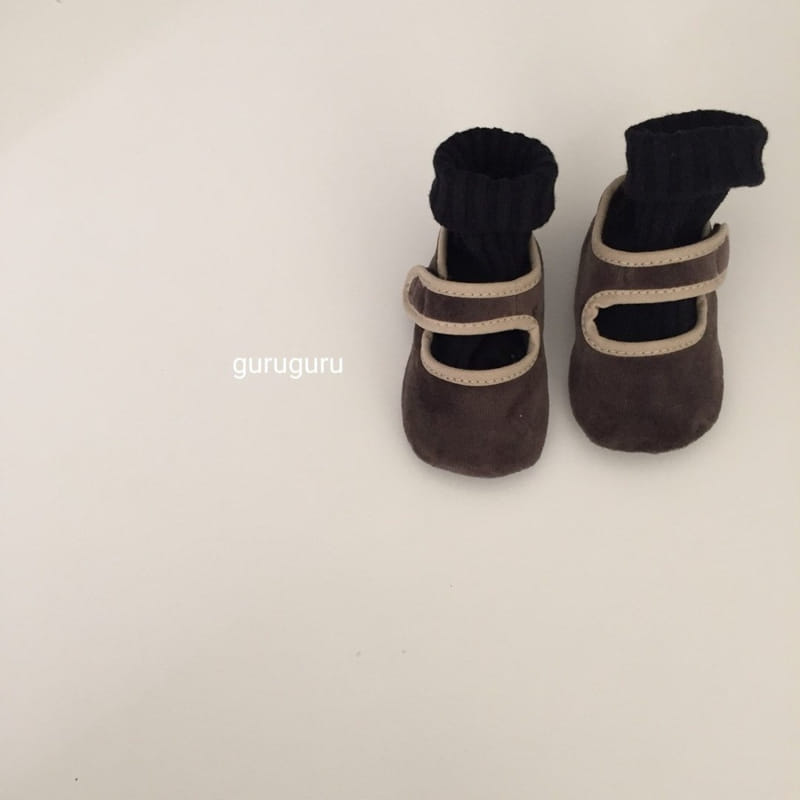 GURU GURU - Korean Children Fashion - #Kfashion4kids - Velvet Baby Shoes - 7