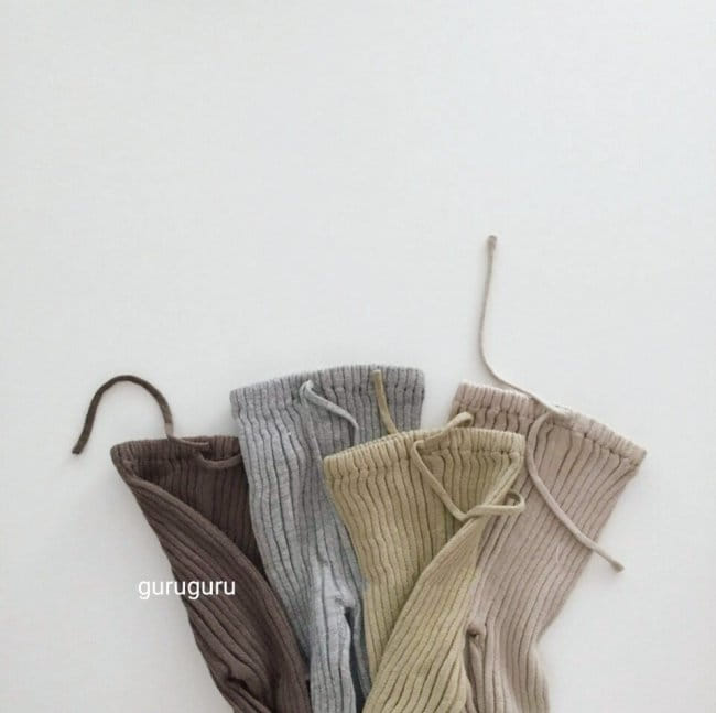 GURU GURU - Korean Children Fashion - #Kfashion4kids - Knit Leggings