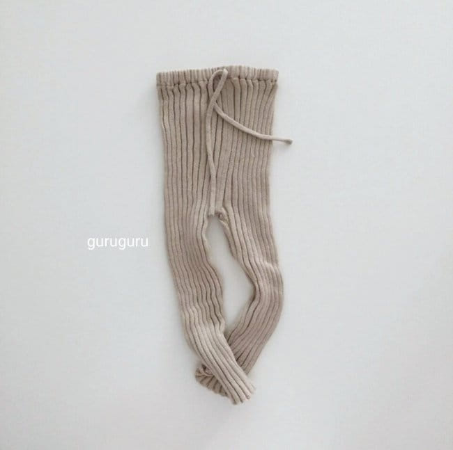 GURU GURU - Korean Children Fashion - #Kfashion4kids - Knit Leggings - 2