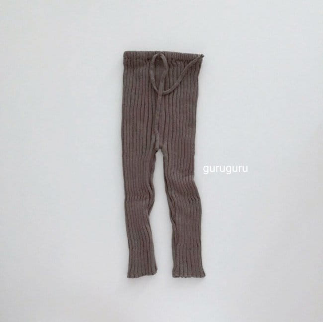 GURU GURU - Korean Children Fashion - #Kfashion4kids - Knit Leggings - 5