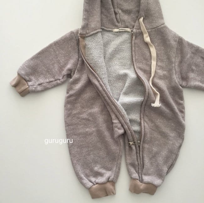 GURU GURU - Korean Children Fashion - #Kfashion4kids - Melan Hoody Bodysuit - 3