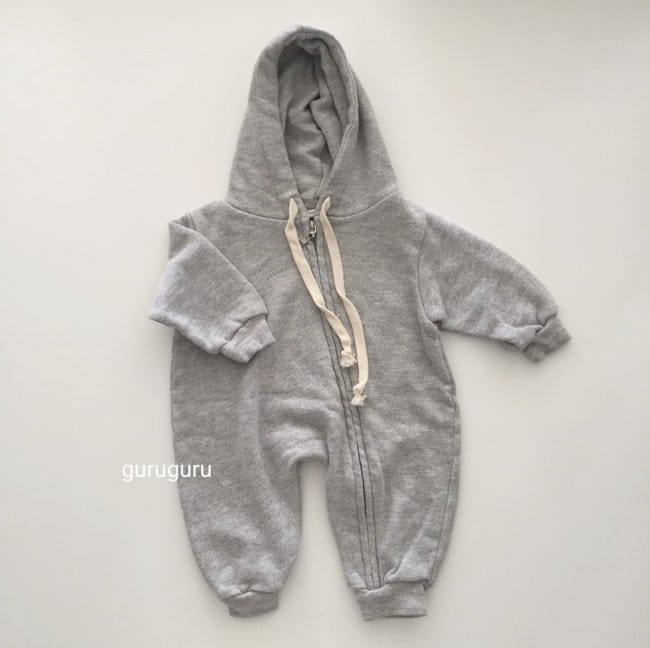 GURU GURU - Korean Children Fashion - #Kfashion4kids - Melan Hoody Bodysuit - 6