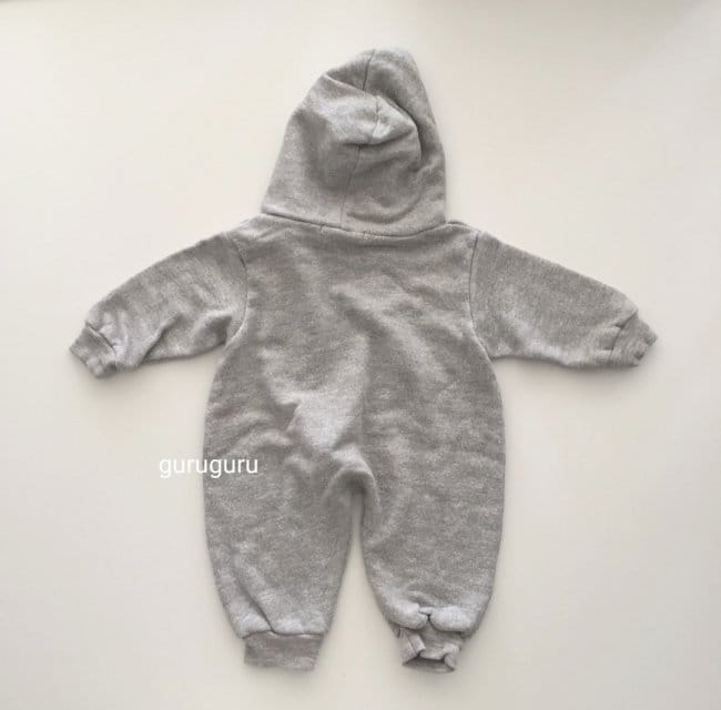 GURU GURU - Korean Children Fashion - #Kfashion4kids - Melan Hoody Bodysuit - 8