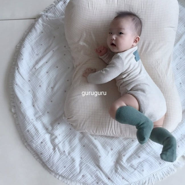 GURU GURU - Korean Children Fashion - #Kfashion4kids - Basic Patch Bodysuit - 12