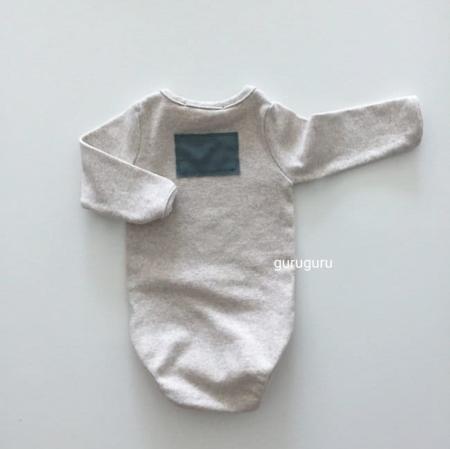 GURU GURU - Korean Children Fashion - #Kfashion4kids - Basic Patch Bodysuit - 3