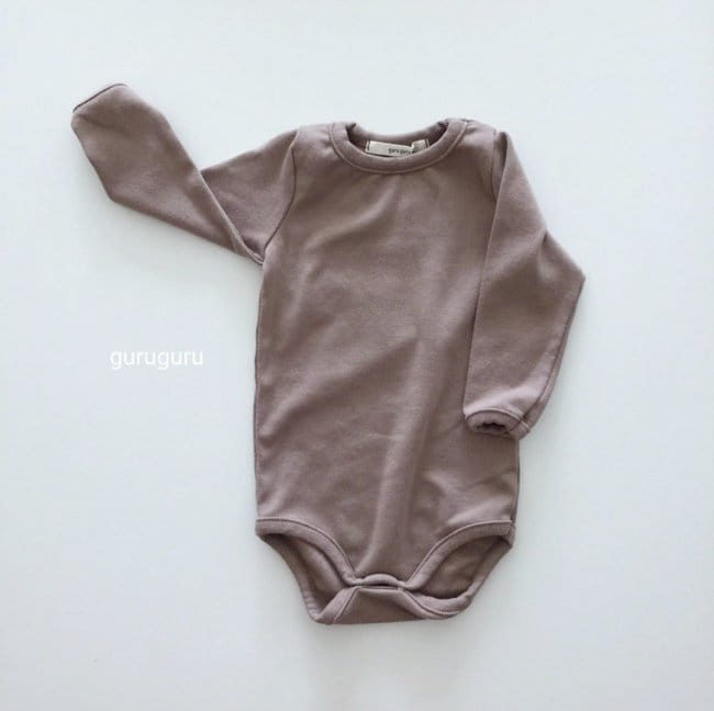 GURU GURU - Korean Children Fashion - #Kfashion4kids - Basic Patch Bodysuit - 4