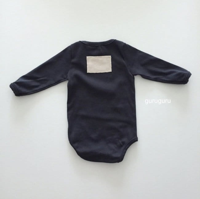 GURU GURU - Korean Children Fashion - #Kfashion4kids - Basic Patch Bodysuit - 8
