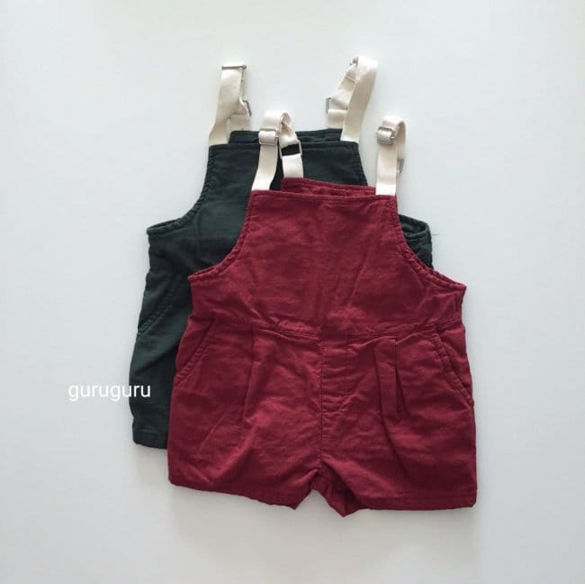 GURU GURU - Korean Children Fashion - #Kfashion4kids - Tank Dungarees Pants