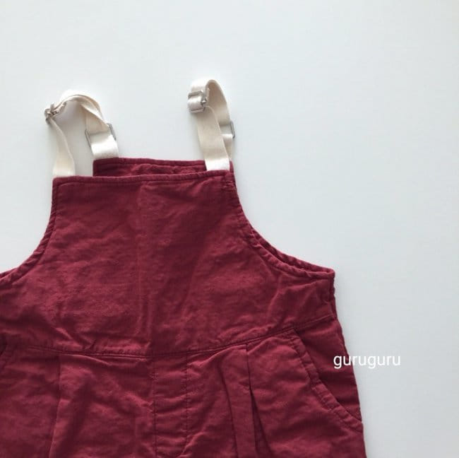 GURU GURU - Korean Children Fashion - #Kfashion4kids - Tank Dungarees Pants - 2