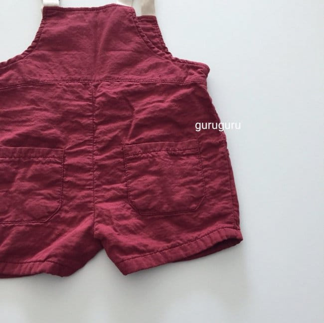 GURU GURU - Korean Children Fashion - #Kfashion4kids - Tank Dungarees Pants - 4