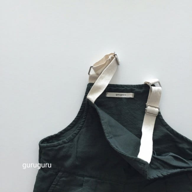 GURU GURU - Korean Children Fashion - #Kfashion4kids - Tank Dungarees Pants - 5