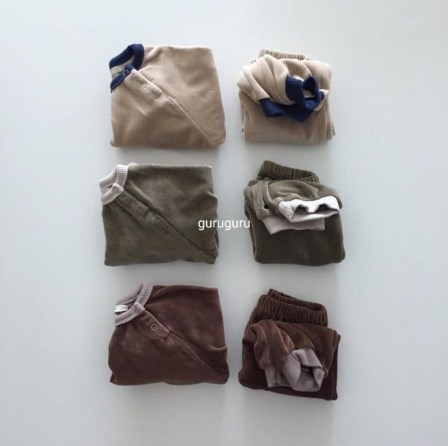 GURU GURU - Korean Children Fashion - #Kfashion4kids - Beloa Top Bottom Set