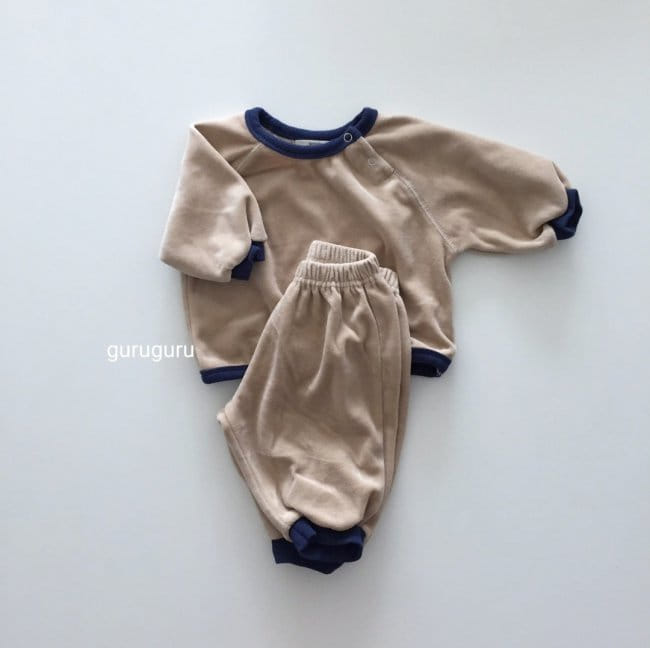 GURU GURU - Korean Children Fashion - #Kfashion4kids - Beloa Top Bottom Set - 2