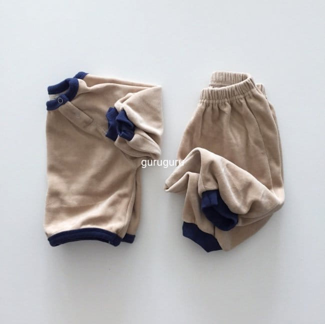 GURU GURU - Korean Children Fashion - #Kfashion4kids - Beloa Top Bottom Set - 3