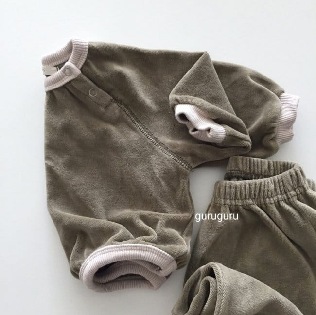 GURU GURU - Korean Children Fashion - #Kfashion4kids - Beloa Top Bottom Set - 5