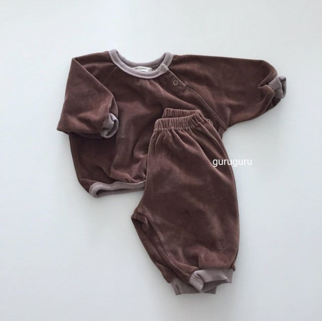 GURU GURU - Korean Children Fashion - #Kfashion4kids - Beloa Top Bottom Set - 6