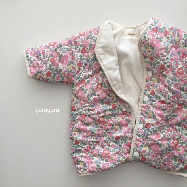 GURU GURU - Korean Children Fashion - #Kfashion4kids - Flower Bodysuit - 4