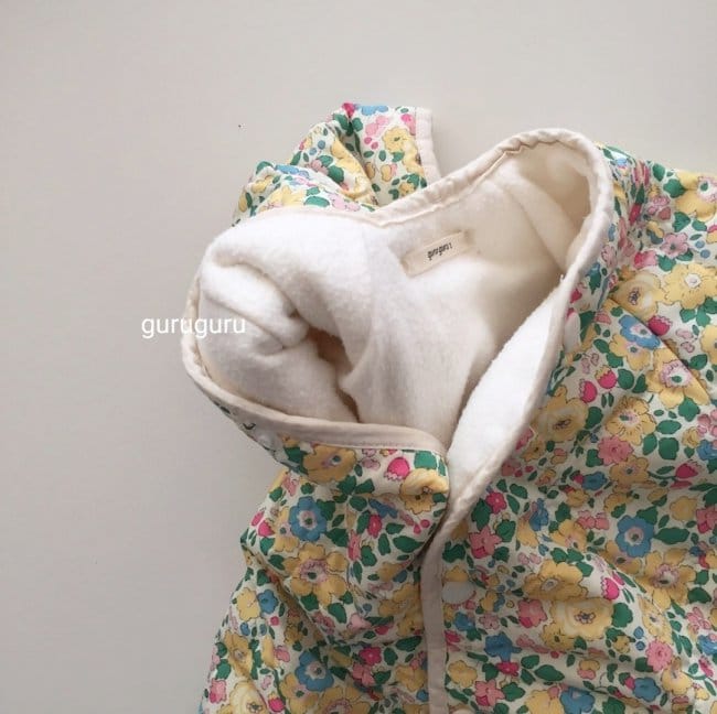 GURU GURU - Korean Children Fashion - #Kfashion4kids - Flower Bodysuit - 7