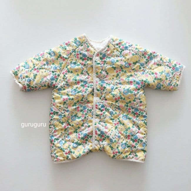 GURU GURU - Korean Children Fashion - #Kfashion4kids - Flower Bodysuit - 8