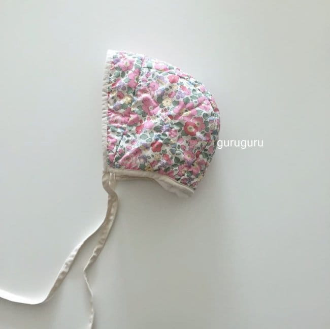 GURU GURU - Korean Children Fashion - #Kfashion4kids - Flower Bonnet
