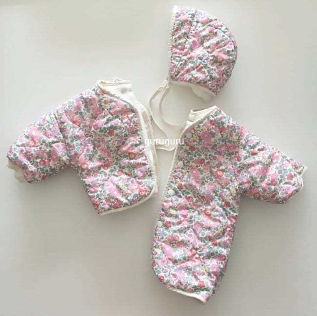 GURU GURU - Korean Children Fashion - #Kfashion4kids - Flower Bonnet - 3