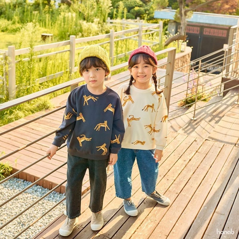 HANAB - Korean Children Fashion - #Kfashion4kids - Cheeetah Sweatshirt - 2