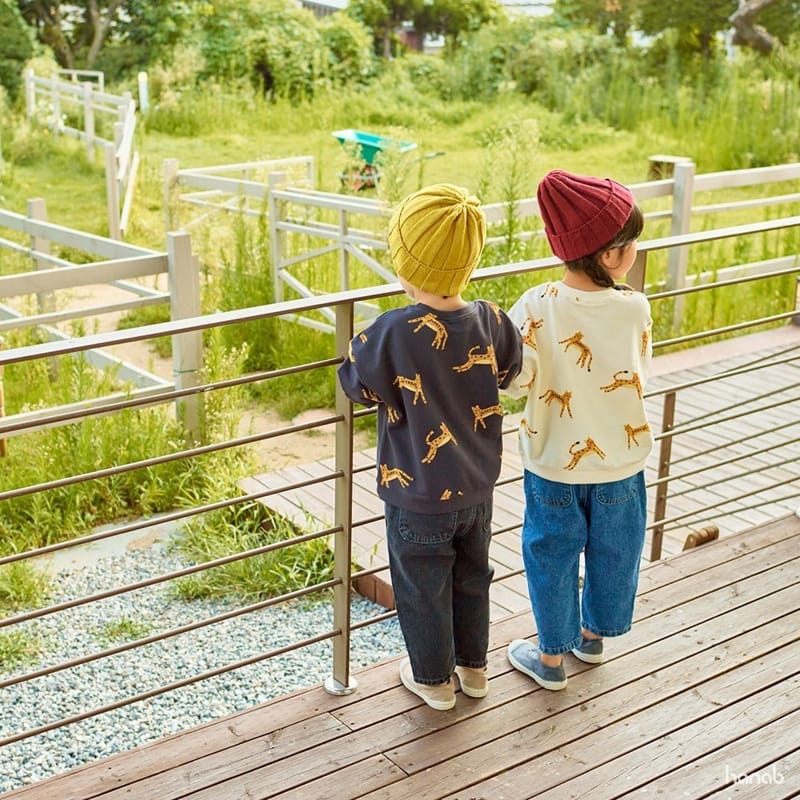 HANAB - Korean Children Fashion - #Kfashion4kids - Cheeetah Sweatshirt - 3