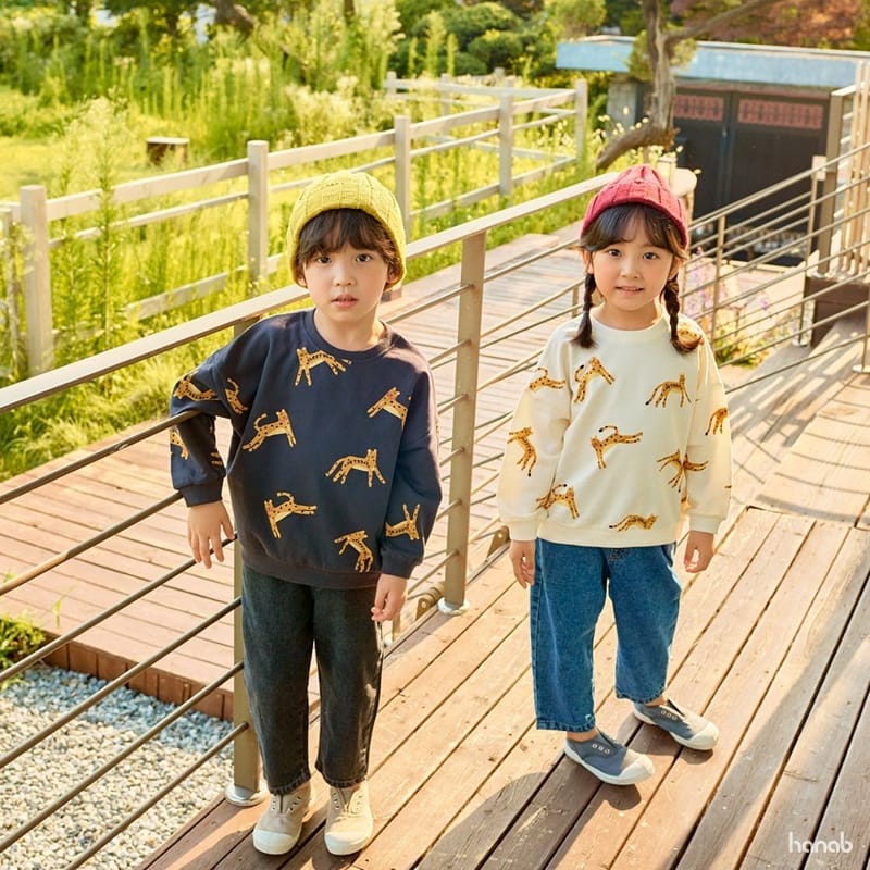 HANAB - Korean Children Fashion - #Kfashion4kids - Cheeetah Sweatshirt - 7
