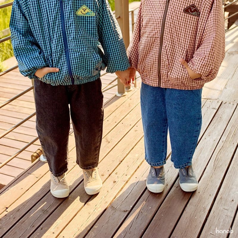 HANAB - Korean Children Fashion - #Kfashion4kids - Check Zip-up Jacket - 10